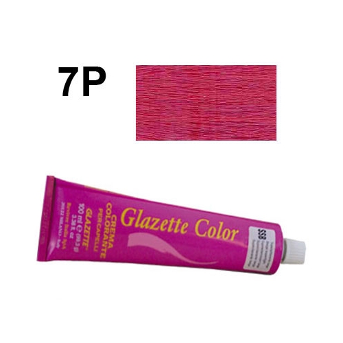 GLAZETTE Color 7P farba do wł.100ml czerwono-purpurowy średni blond